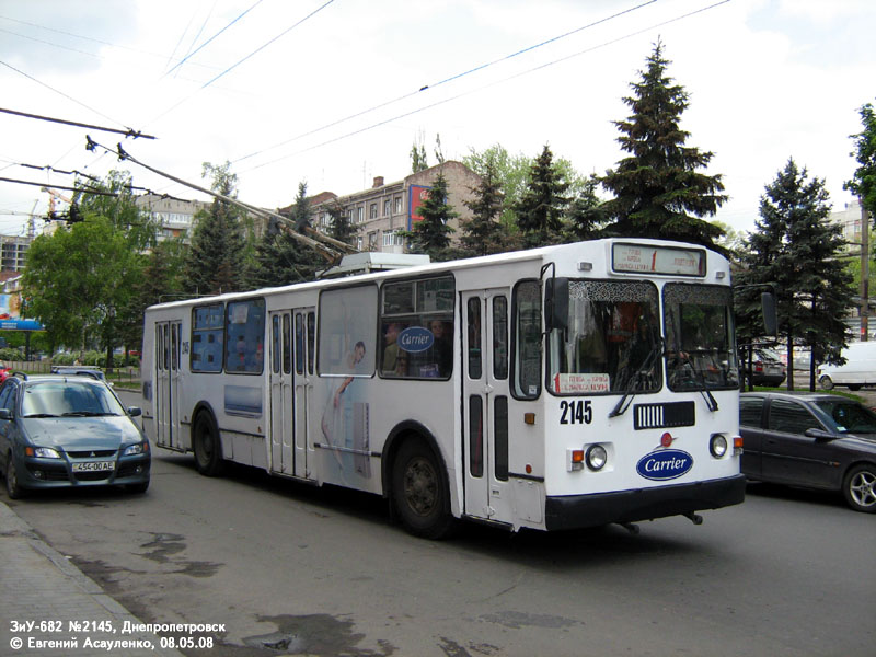 Dnipro, ZiU-682G-016 (018) č. 2145