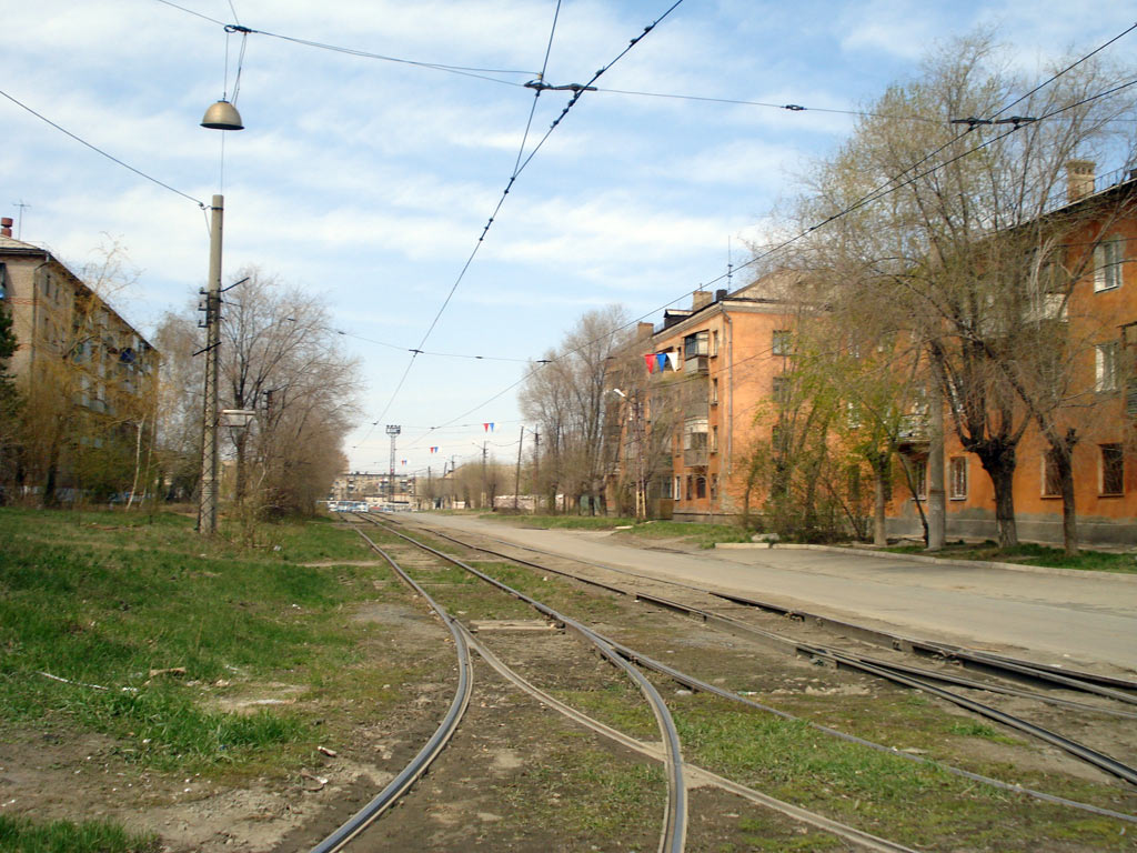 Orsk — Tram lines and loops