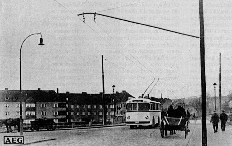 Insterburg — Insterburg trolleybus