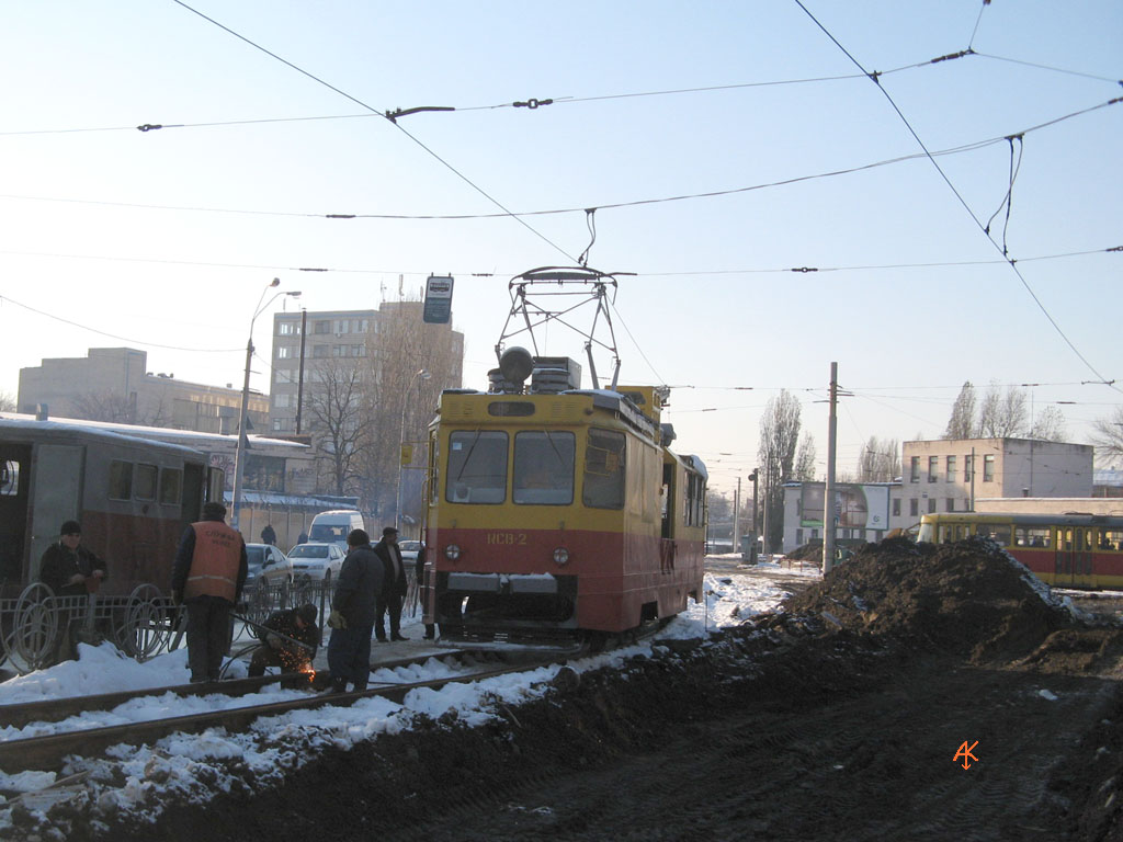 Kiev, KTV-57 nr. КСВ-2; Kiev — Tramway lines: Rapid line