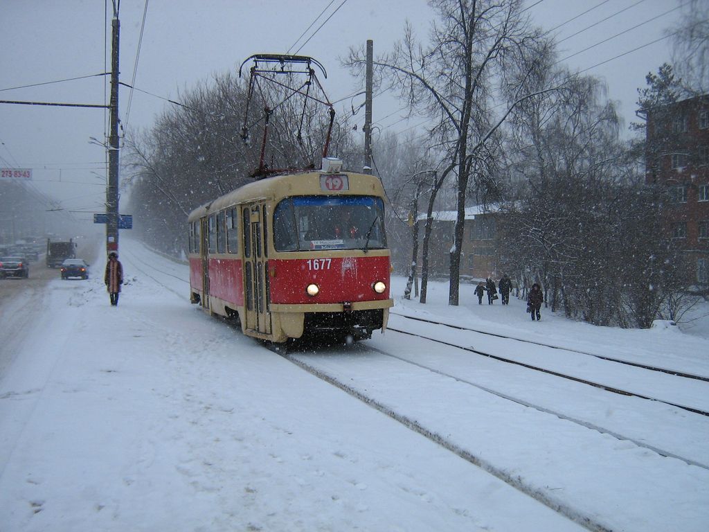 Nizhny Novgorod, Tatra T3SU № 1677
