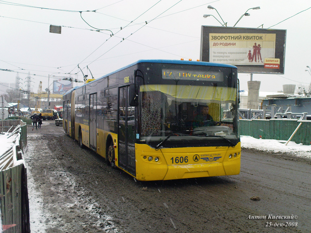 Kiev, LAZ E301D1 nr. 1606