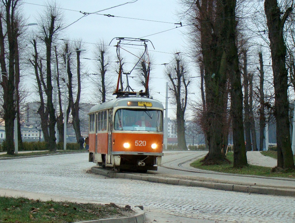 Калининград, Tatra T4D № 520