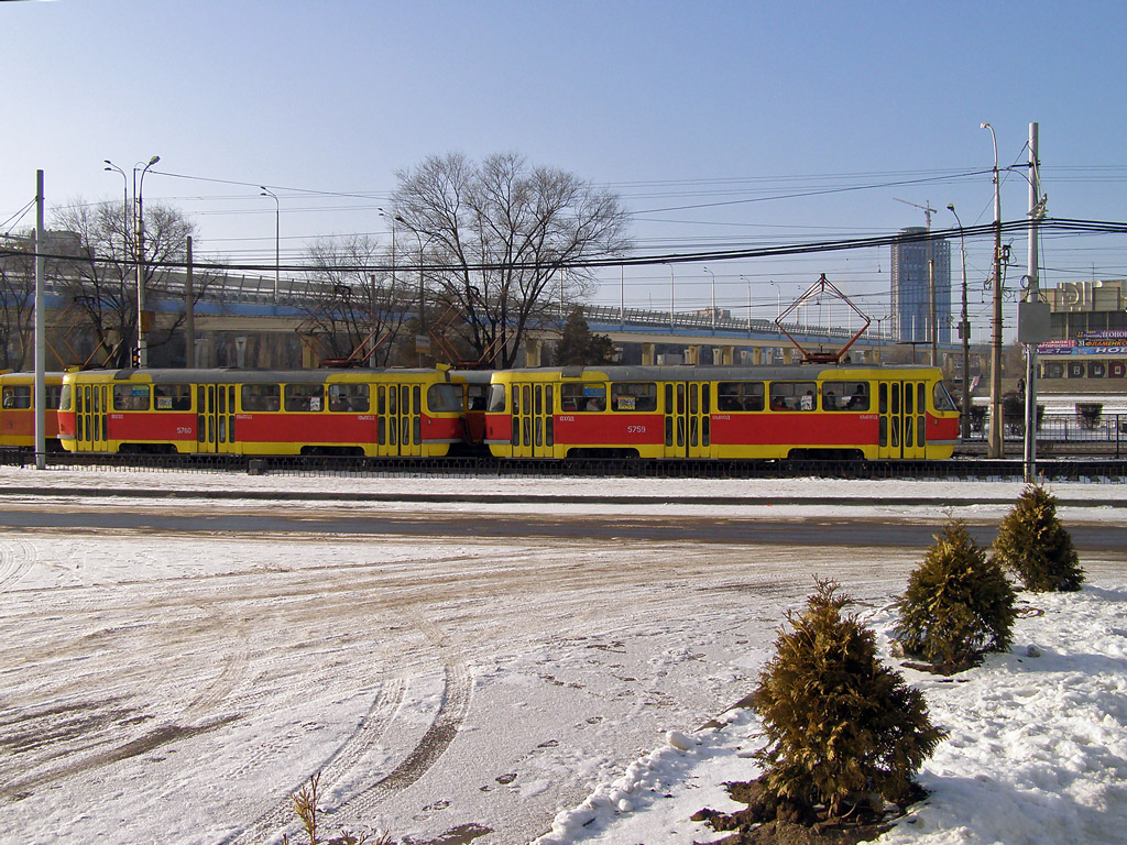 Волгоград, Tatra T3SU № 5759; Волгоград, Tatra T3SU № 5760
