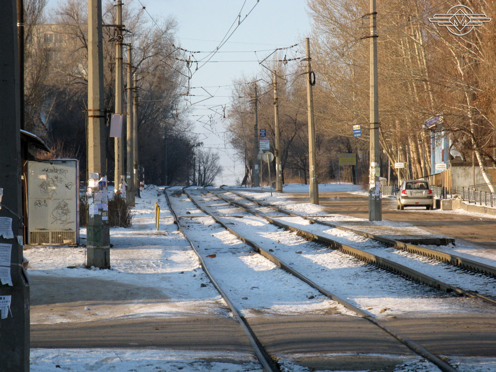 Volgográd — Tram lines: [2] Second depot — West