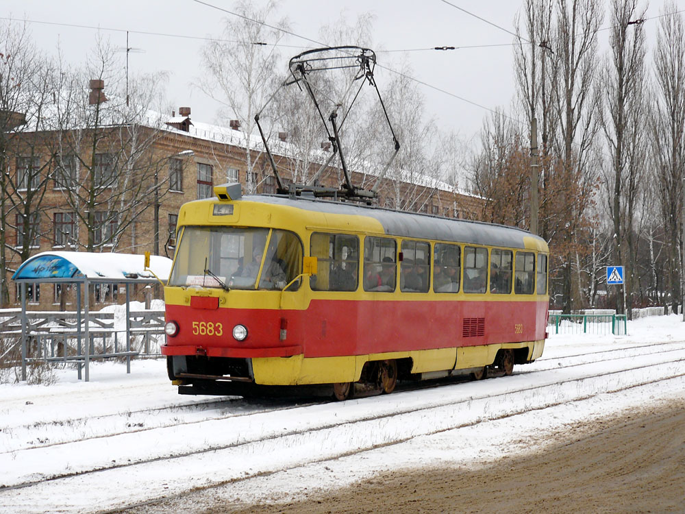 Kiova, Tatra T3SU # 5683