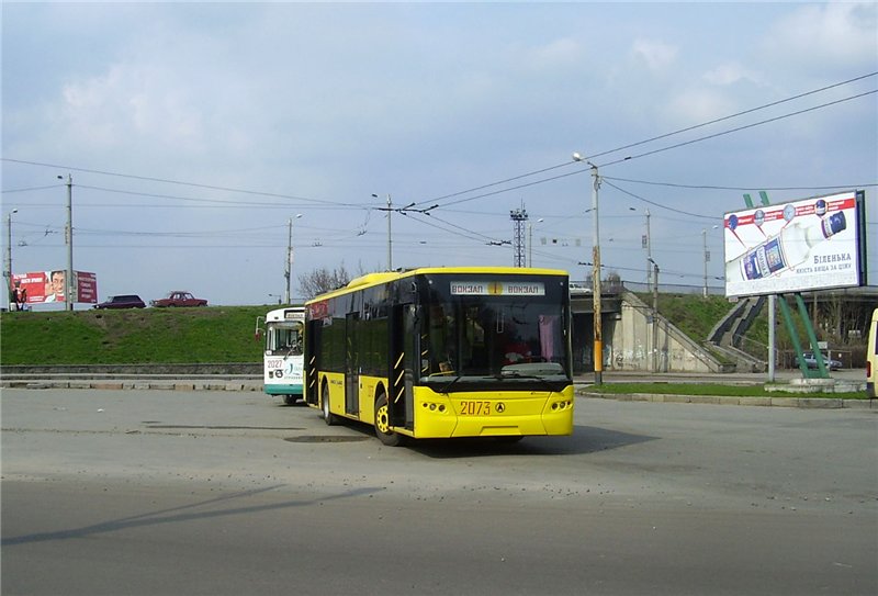 Житомир, ЛАЗ E183D1 № 2073