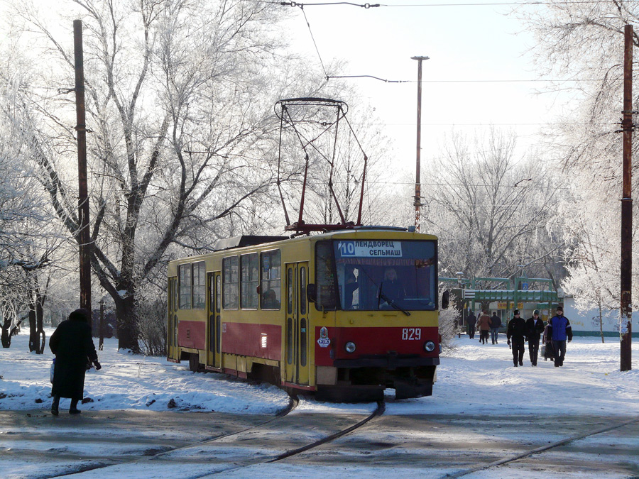 Ростов-на-Дону, Tatra T6B5SU № 829