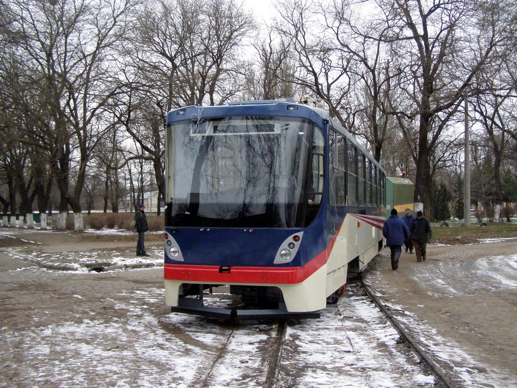 Odesa, K1 # 7011; Odesa — 03.01.2009 — Arrival of the New Car #7011