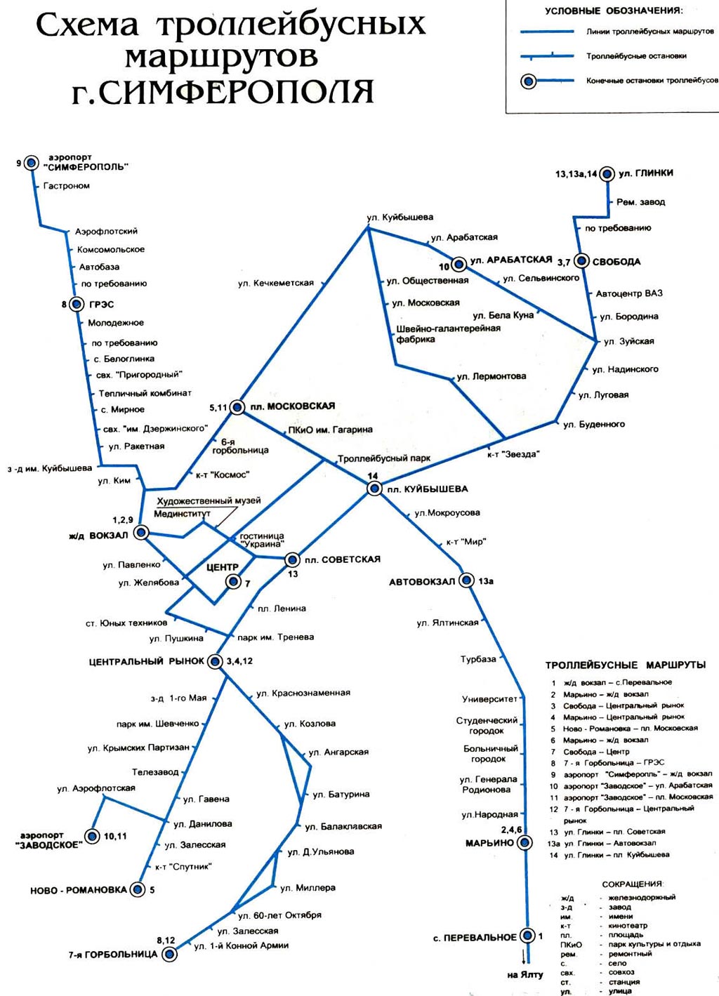 Карта симферополь маршрут автобусов. Схема троллейбус Симферополь. Маршруты троллейбусов Симферополь. Симферопольский троллейбус схема. Схема маршрутов троллейбуса в Симферополе.