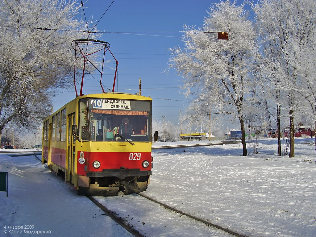Rostov-na-Donu, Tatra T6B5SU Nr 829