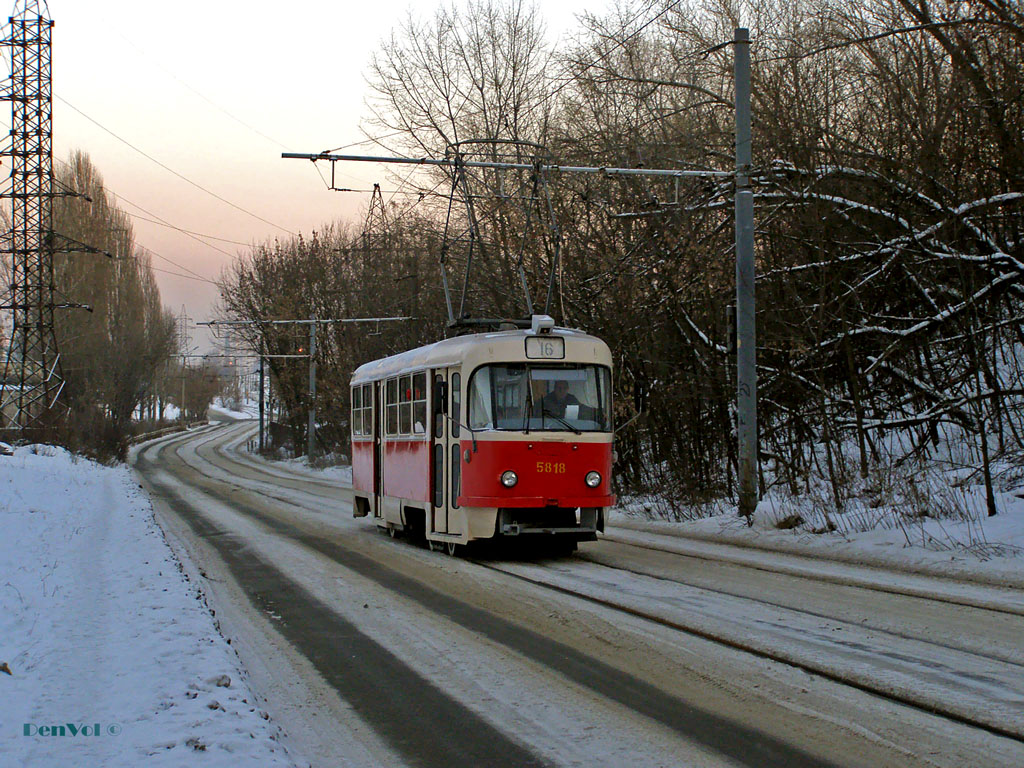 Kiova, Tatra T3SU # 5818