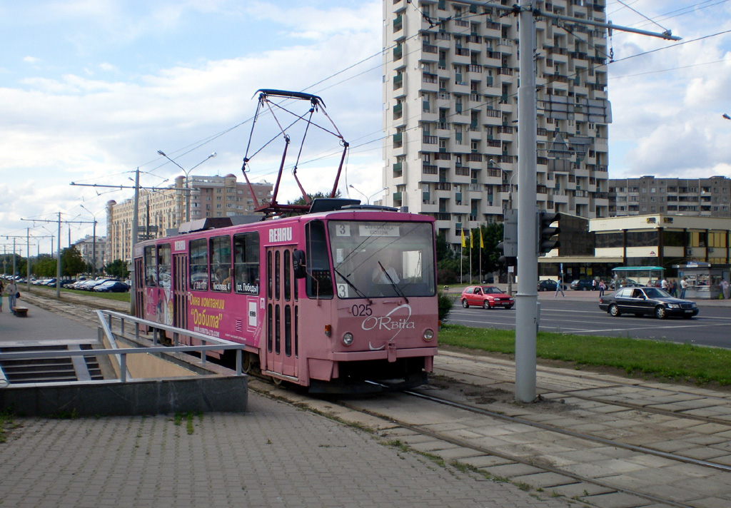 Минск, Tatra T6B5SU № 025