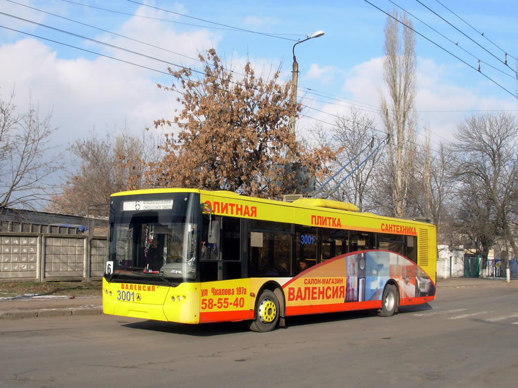 Николаев, ЛАЗ E183D1 № 3001