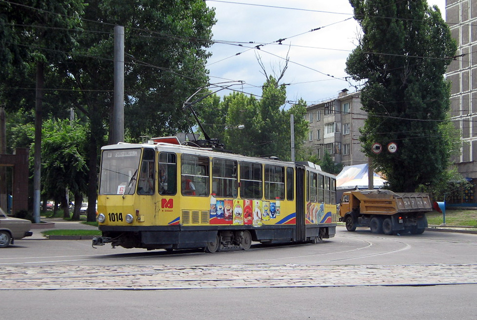 Almaty, Tatra KT4D Nr. 1014