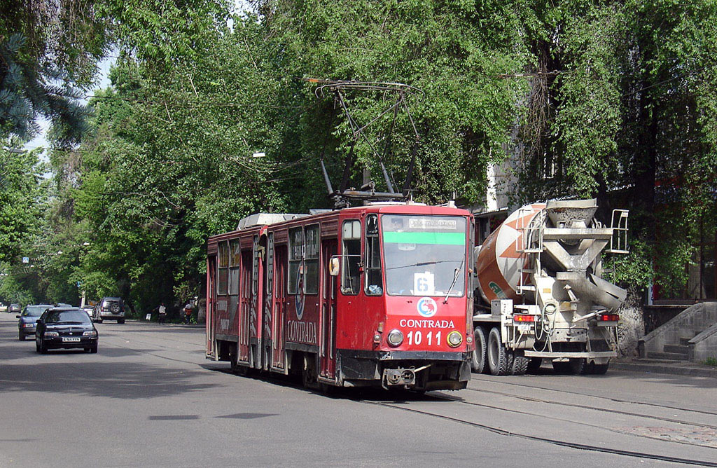 Almaty, Tatra KT4D № 1011