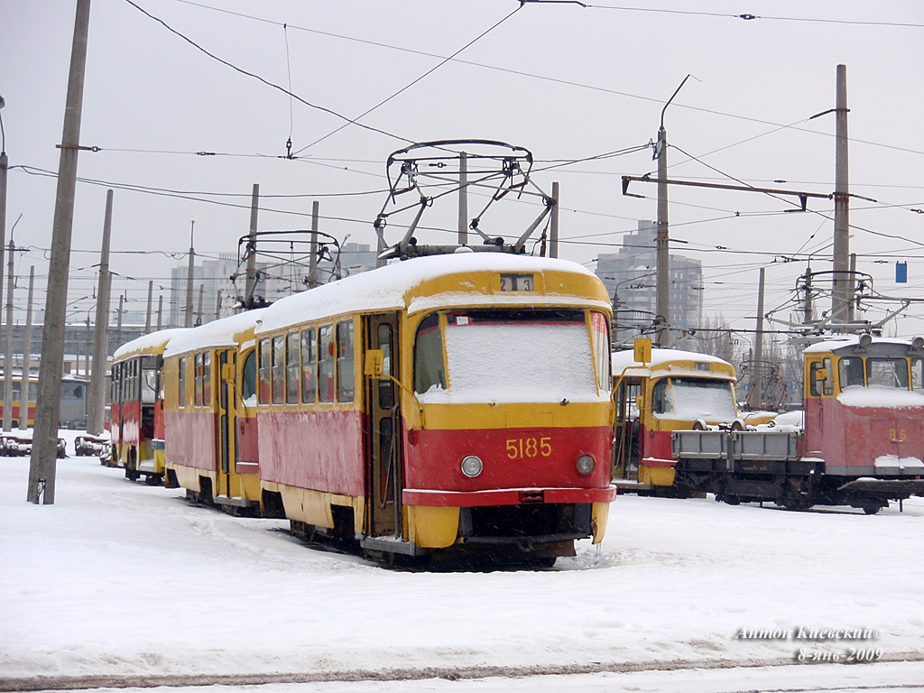 Kyiv, Tatra T3SU (2-door) № 5185