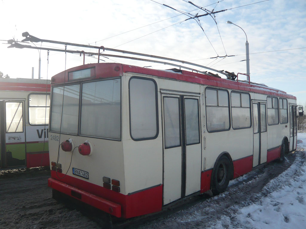 Вильнюс, Škoda 14Tr02/6 № 2482
