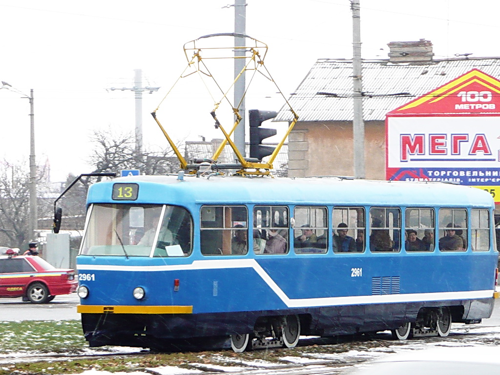 Odessa, Tatra T3R.P № 2961