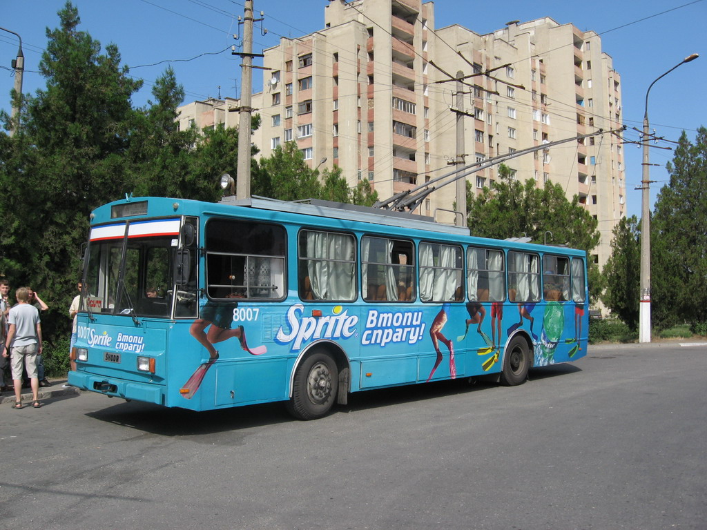 Крымский троллейбус, Škoda 14Tr02/6 № 8007
