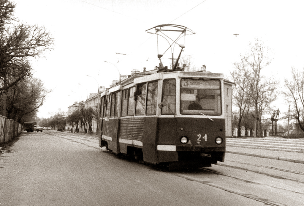 Орёл, 71-605 (КТМ-5М3) № 24; Орёл — Исторические фотографии [1946-1991]