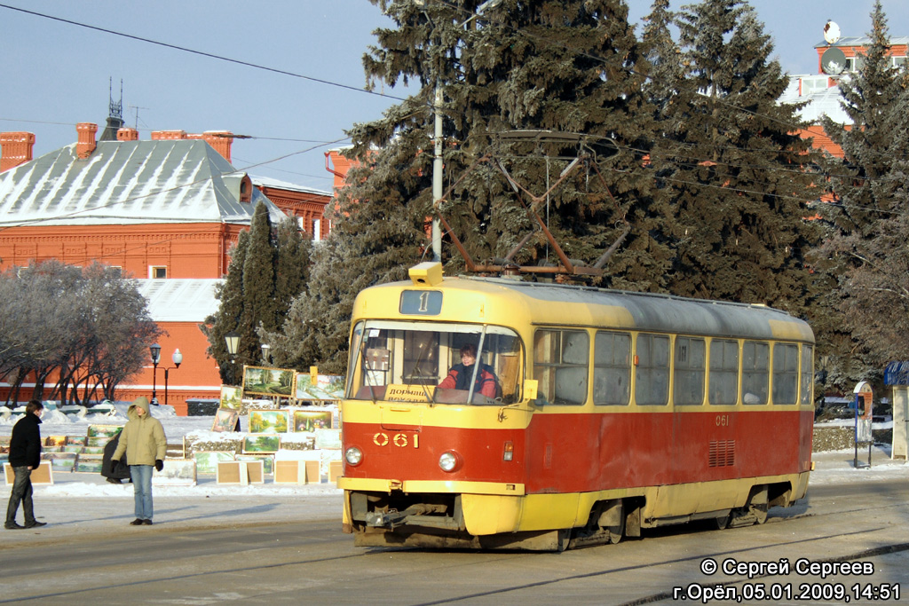 Oryol, Tatra T3SU № 061