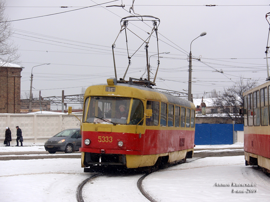 Kyiv, Tatra T3SU (2-door) # 5333
