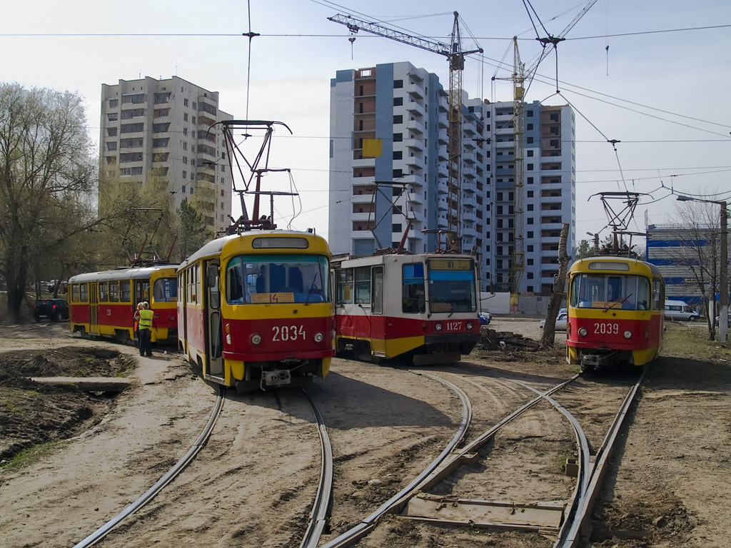 Уфа, Tatra T3D № 2034; Уфа, Tatra T3D № 2039