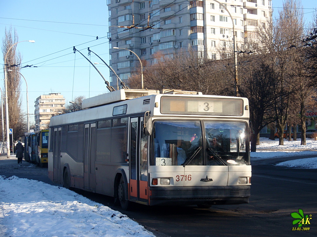 Kyiv, MAZ-103T # 3716