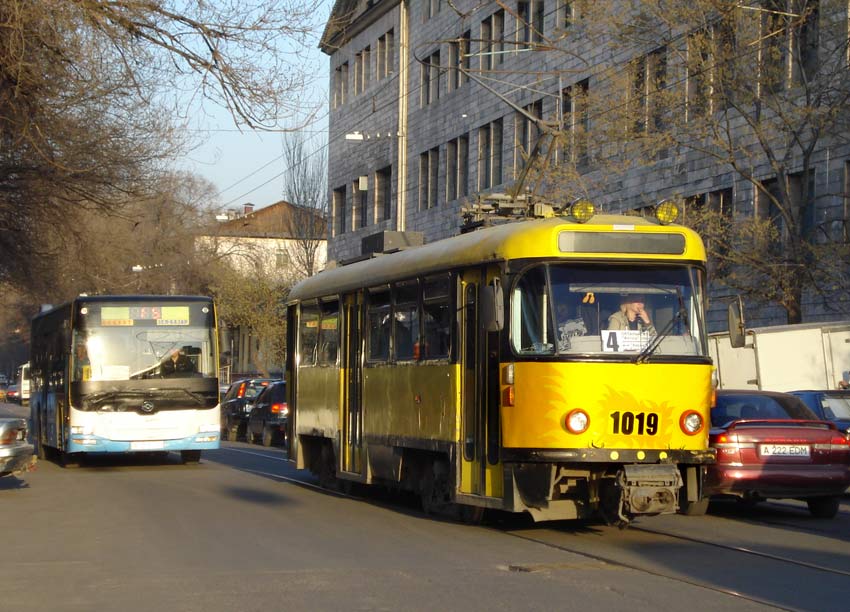 Ałmaty, Tatra T4D-MS Nr 1019
