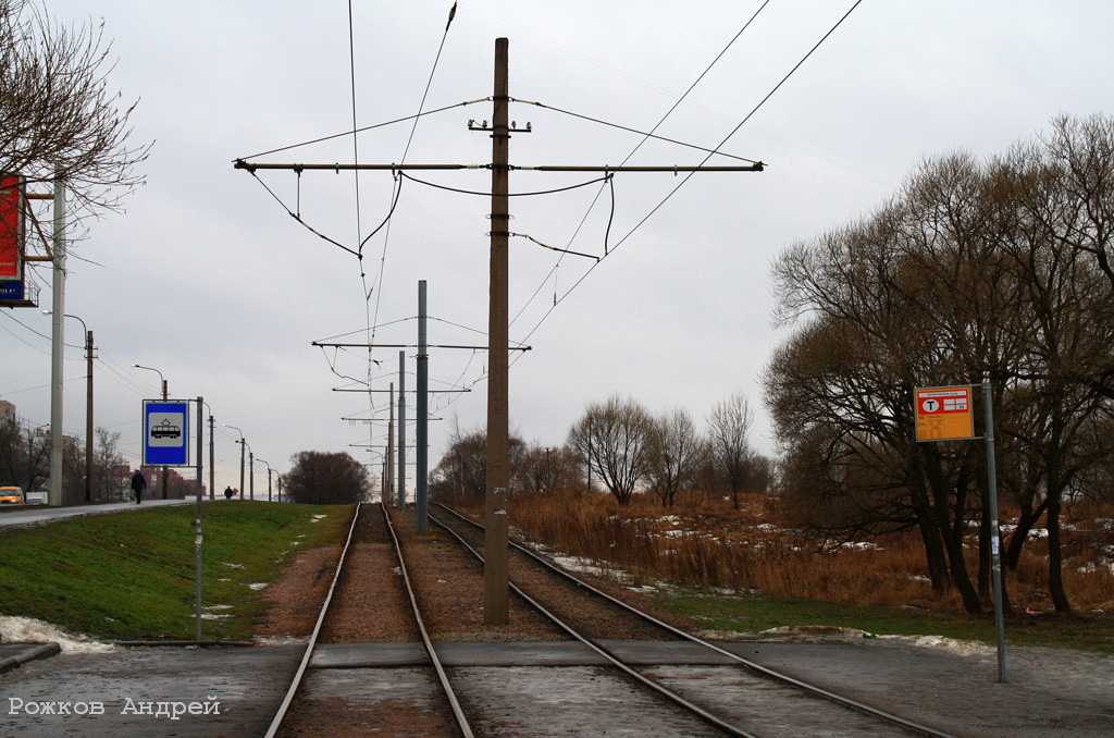 Санкт-Пецярбург — Трамвайные линии и инфраструктура