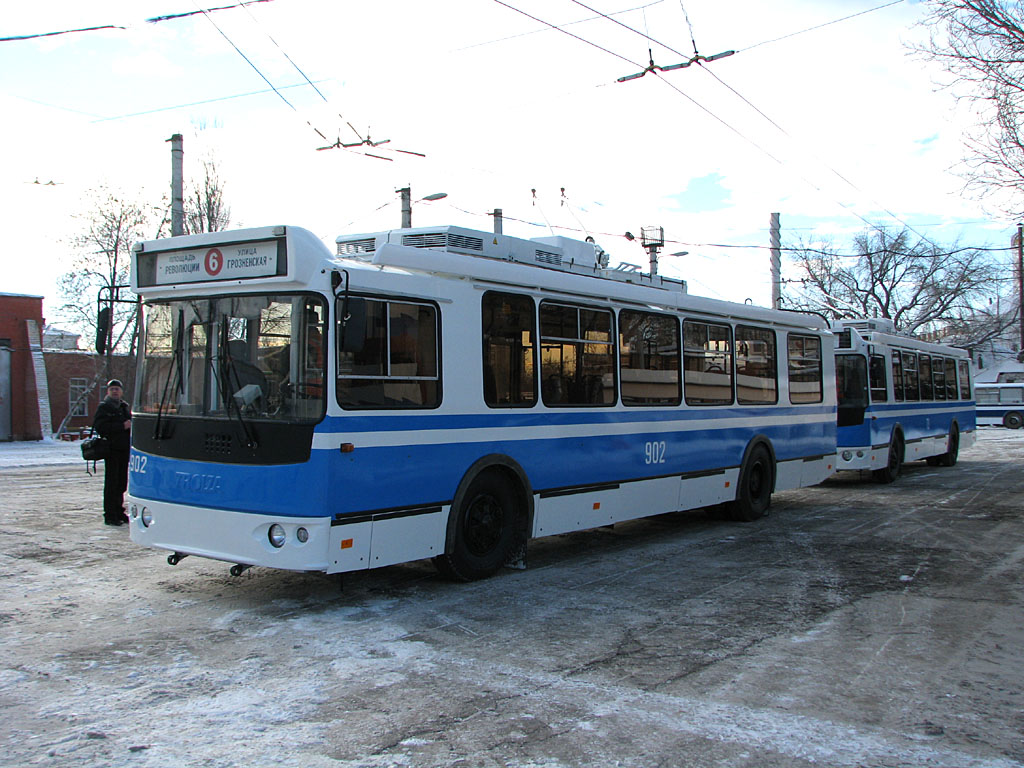 Samara, ZiU-682G-016.02 č. 902; Samara — Presentation of new trolleybuses at January 14, 2009