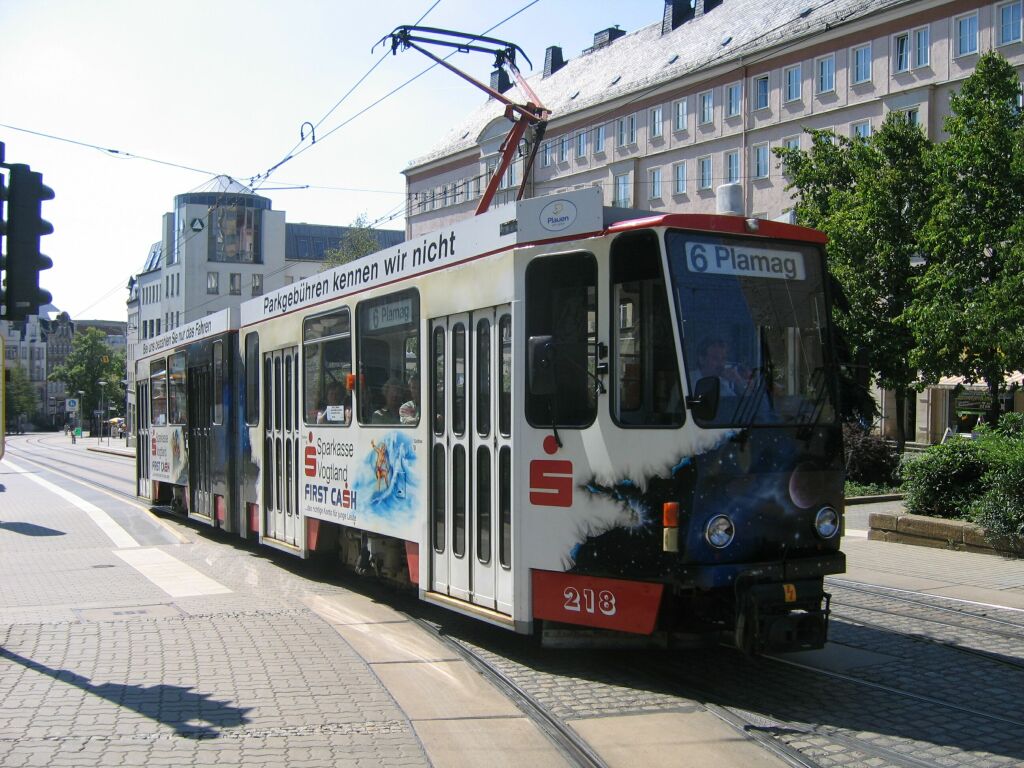 Plauen, Tatra KT4DMC — 218