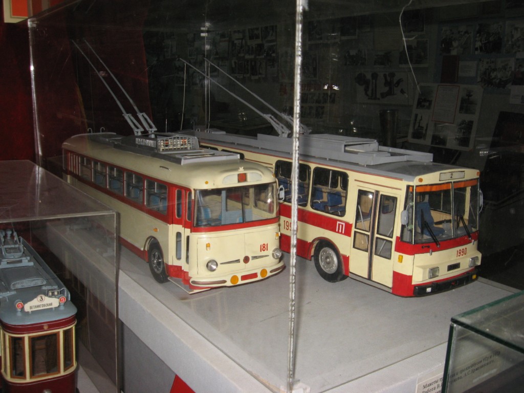 Krymo troleibusai — Crimea Trolleybus Museum; Modelling