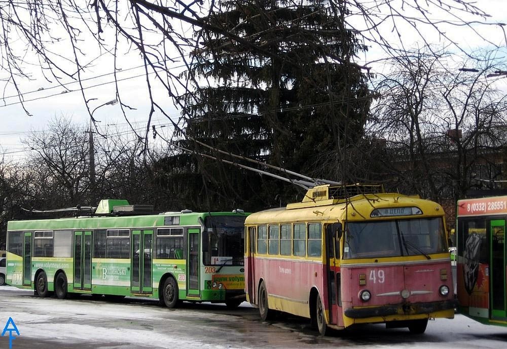 Lutsk, Škoda 9Tr19 # 49