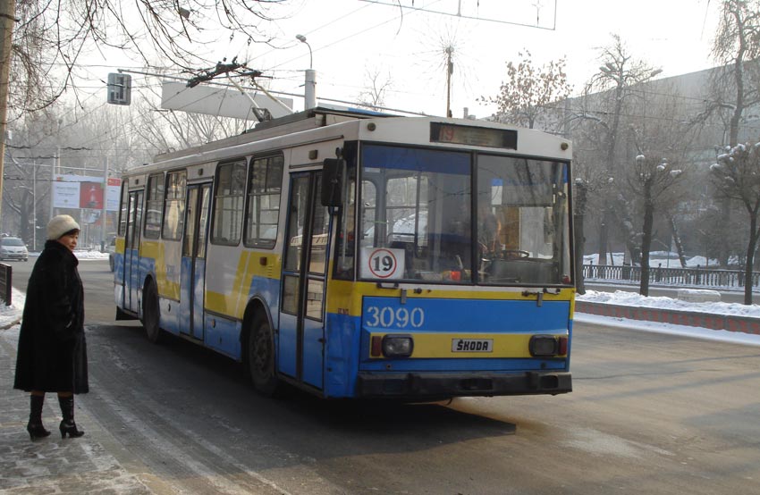 Almaty, Škoda 14Tr13/6 nr. 3090