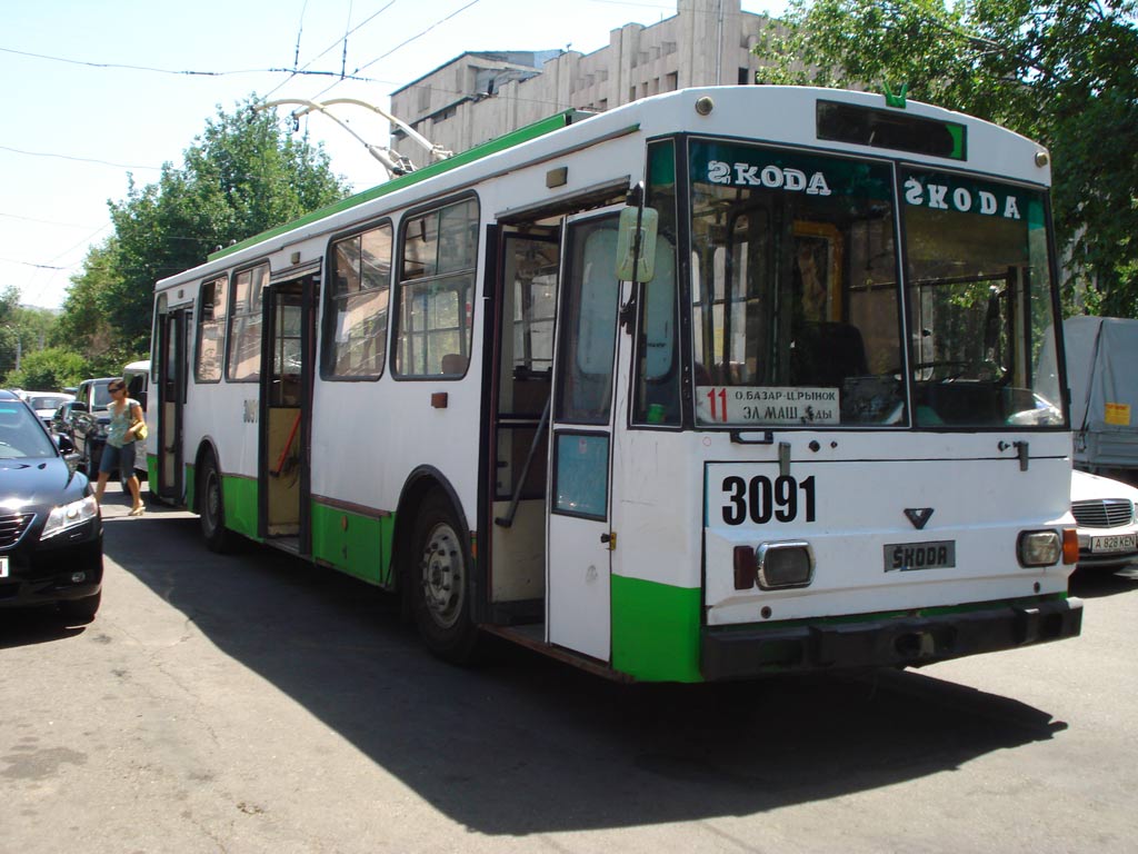 Алматы, Škoda 14Tr08/6 № 3091