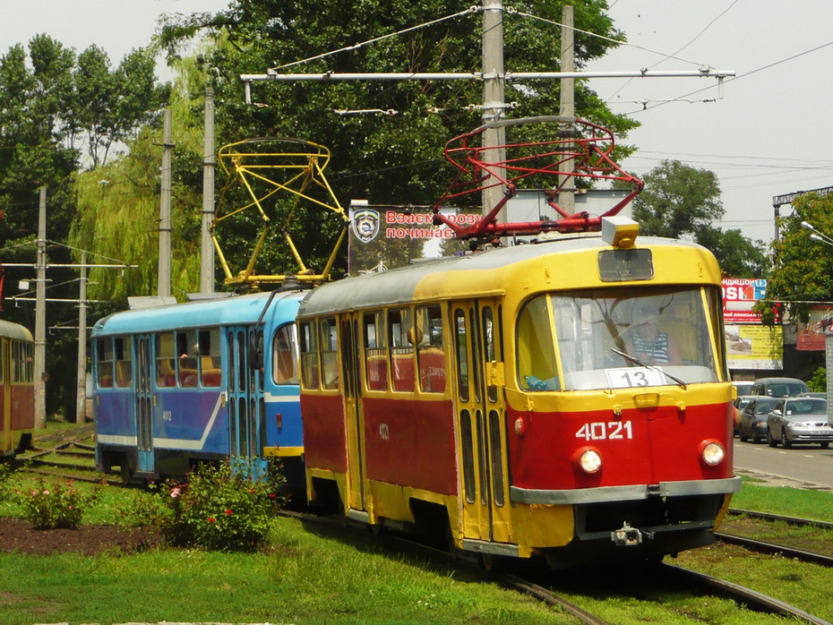 Одесса, Tatra T3SU № 4021