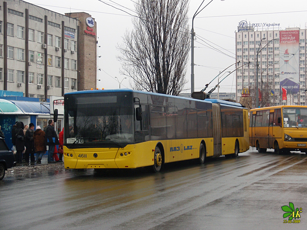 Киев, ЛАЗ E301D1 № 4611