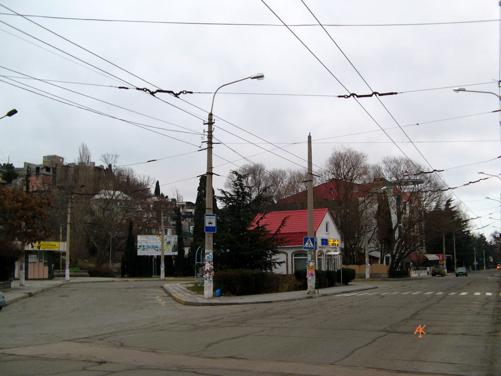 Troleibuzul din Crimeea — Closed lines; Troleibuzul din Crimeea — End stations and U-turn rings; Troleibuzul din Crimeea — Trolleybus lines