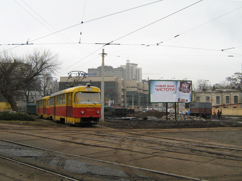 Kyiv, Tatra T3SU № 5575