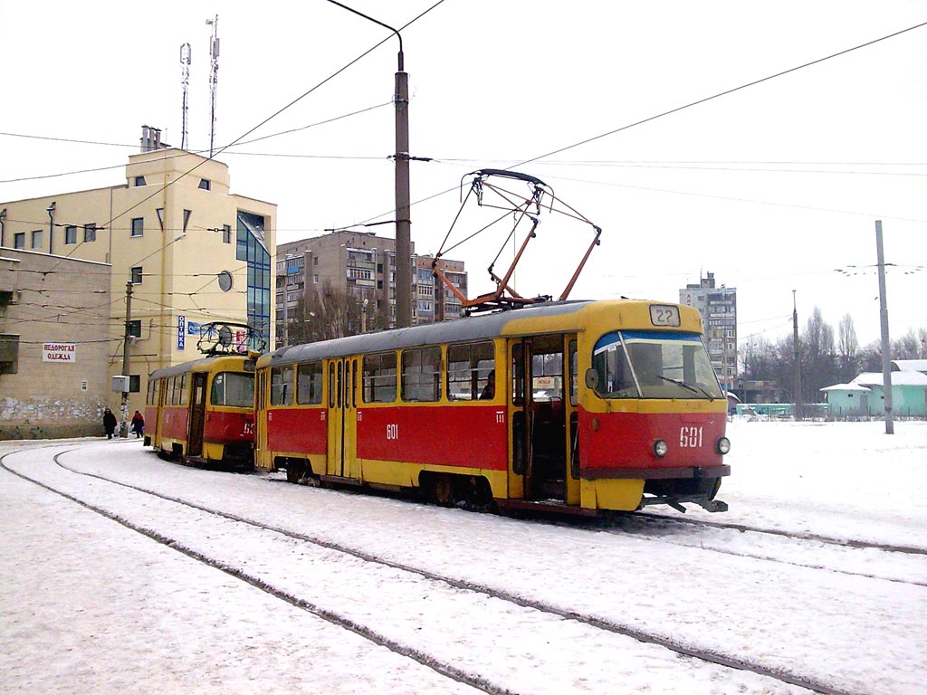 Kharkiv, Tatra T3SU № 601
