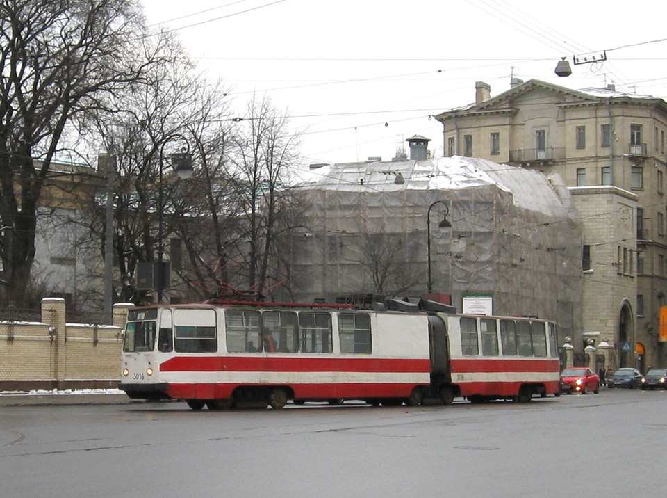 Санкт Петербург, ЛВС-86К № 3016