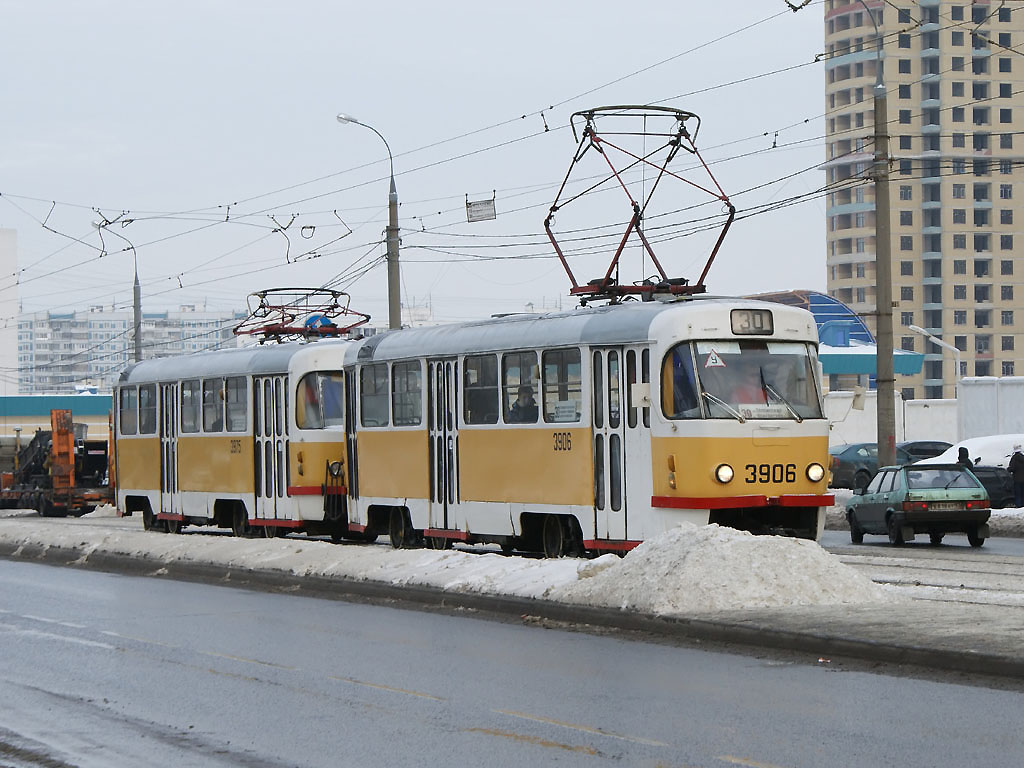 Moscova, Tatra T3SU nr. 3906