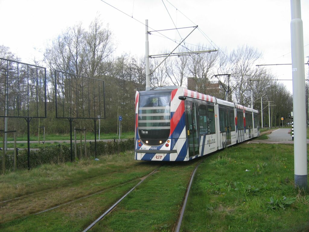 Rotterdam, Alstom Citadis 302 Nr 2030