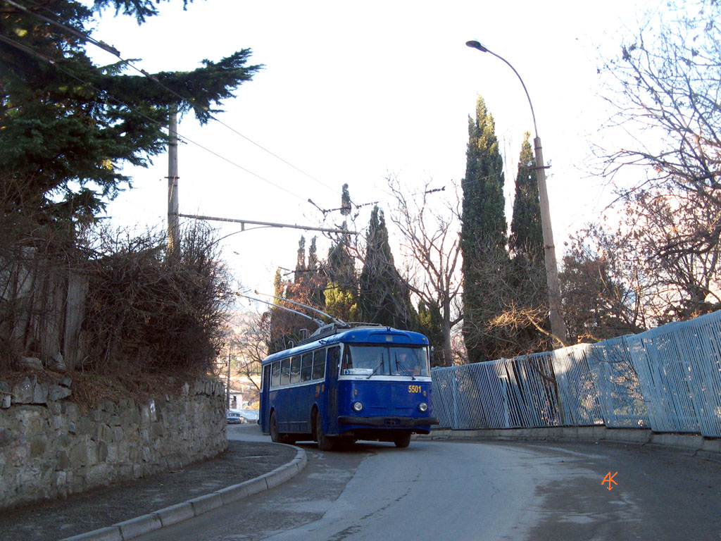 Trolleybus de Crimée, Škoda 9Tr19 N°. 5501
