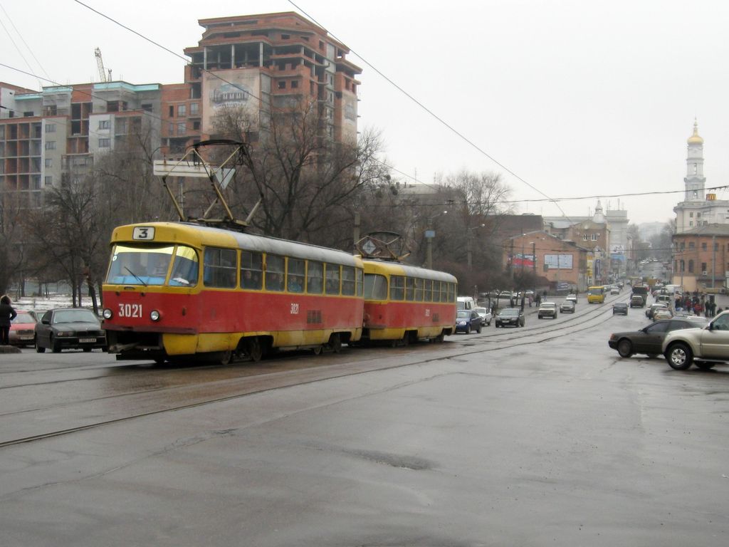 Harkiv, Tatra T3SU № 3021