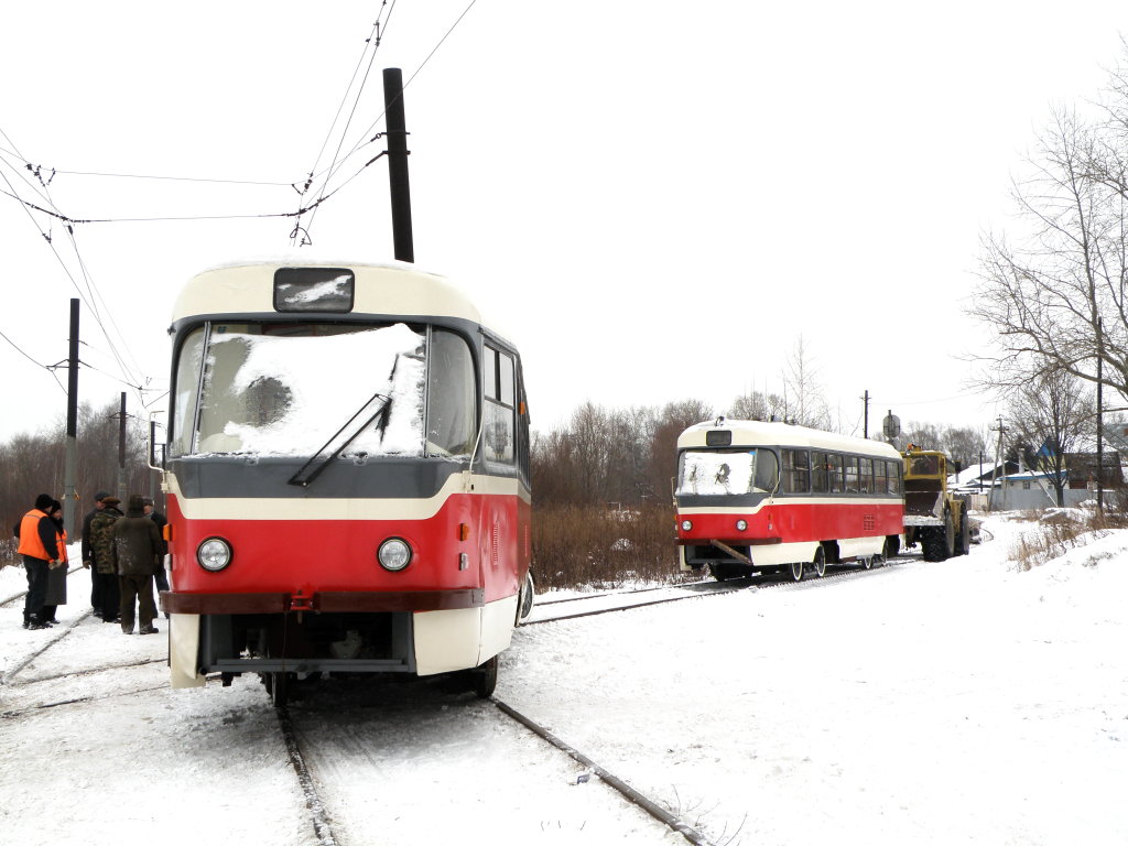 Нижний Новгород, Tatra T3SU № 2608; Нижний Новгород, Tatra T3SU № 2609; Нижний Новгород — Трамваи без номеров