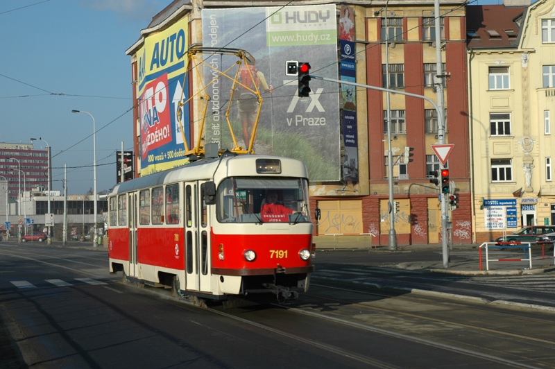 Прага, Tatra T3SUCS № 7191