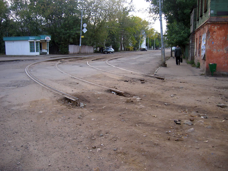 Ярославль — Демонтаж трамвайных путей